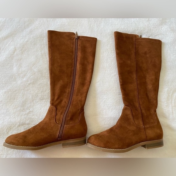 Old Navy Brown Boots Size 6 - Picture 1 of 3